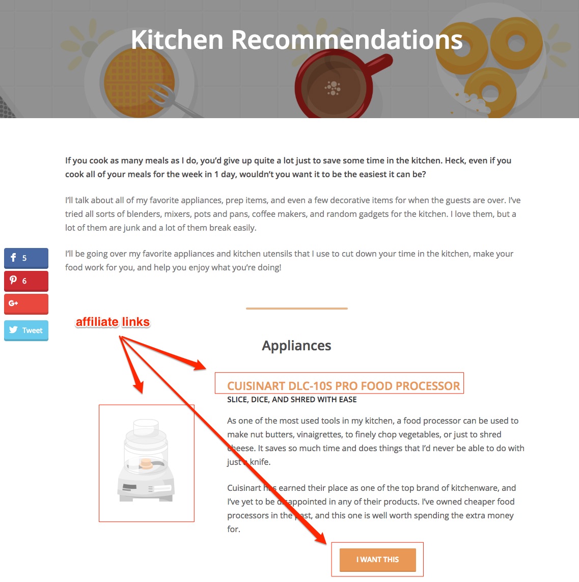 Kitchen Recommendations Ruled Me