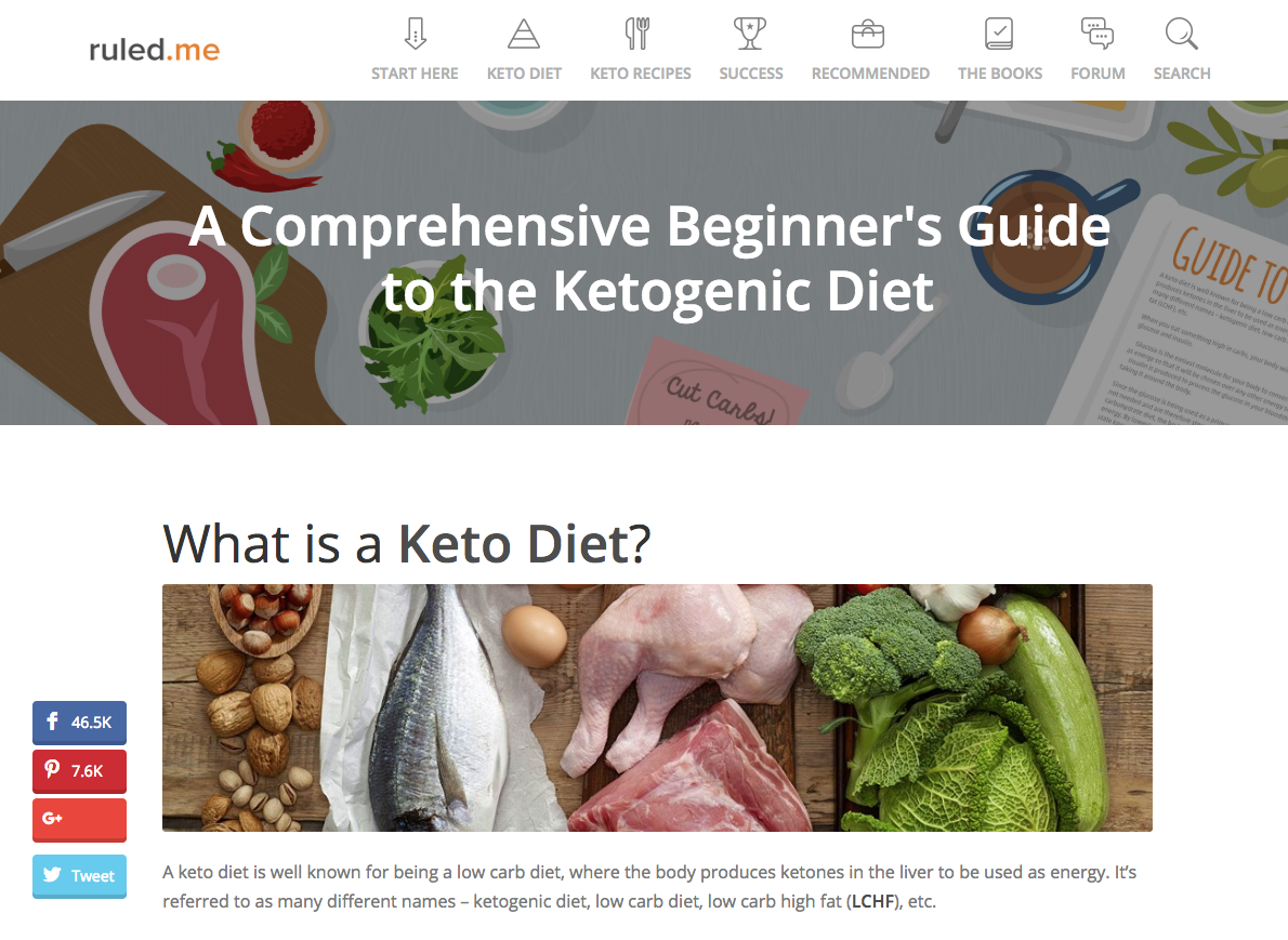 ruled me article keto diet